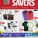 LuLu Hypermarket Savers fashion promotion cover showing men clothing brand items and women bags