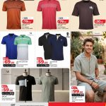 LuLu Savers menswear deal page showcasing men polo shirts and matching cord sets