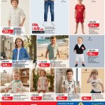 LuLu catalog showcasing kids clothing offers including boys casual shirts denim jeans and toddler rompers