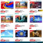LuLu Connect smart TV promotions featuring TCL Hisense Impex and Nikai 4K LED and QLED televisions