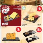 Premium cheeses including organic Comte Shropshire Blue and Vorarlberger Bergkase on offer at Monoprix