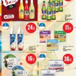 Monoprix supermarket flyer showing retail discounts on Jarritos assorted sodas Efes malt beverages Puck whipped cream and Lurpak butter