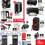 Kitchen Appliances, Audio Devices, and Casio Scientific Calculators Deals at Grand Hypermarket