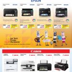 Epson EcoTank and Canon Printer Discounts at Jarir Bookstore