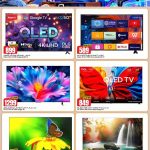 Impex 50 Inch 4K QLED TV TCL 55 Inch Smart Google TV Discount Dana Hypermarket