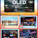 Impex 100 Inch 4K QLED TV webOS Hub Nikai 55 Inch TV Sale Dana Hypermarket Qatar