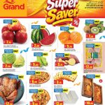 Grand Hypermarket Fresh Grocery Offers Qatar - Royal Gala Apples, Watermelon, Hot Pizza, and Grilled Chicken Deals