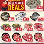 Mark and Save Hyperstore Seafood Meat Offers Qatar Fresh Prawns Fish Beef Lamb