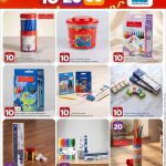 Masskar Hypermarket & Zarabi Department Store Qatar Back to School discount brochure on Faber-Castell and Staedtler stationery.